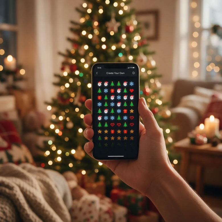 Choosing a light design in the phone app